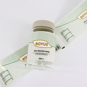 Biểu Tượng Tùy Chỉnh In Tự Dính Lá Vàng Nhãn Cuộn Dán Dầu Không Thấm Nước Bằng Chứng Holographic Mỹ Phẩm Bao Bì Nhãn - Product Image 2