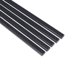 Tiges <span class=keywords><strong>de</strong></span> soutien structurel en feutre <span class=keywords><strong>de</strong></span> carbone Juli pour drone quadricoptère - Épaisseur 5 mm, tissage sergé 3K, technologie <span class=keywords><strong>de</strong></span> pultrusion, dimensions personnalisées - Product Image 4