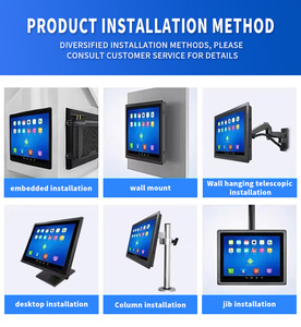 Panel layar sentuh semua satu industri kualitas tinggi PC 10.1/15.6/21.5 inci antiair layar LCD SSD keras <span class=keywords><strong>DDR3</strong></span> WiFi termasuk - Product Image 3