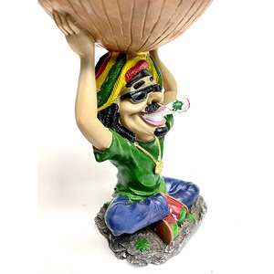 Tùy Chỉnh Thủ Công Vui Vẻ Thuốc Lá Gạt Tàn Nhựa Độc Đáo <span class=keywords><strong>Rasta</strong></span> <span class=keywords><strong>3D</strong></span> Bức Tượng Cigar Gạt Tàn Quà Tặng - Product Image 5