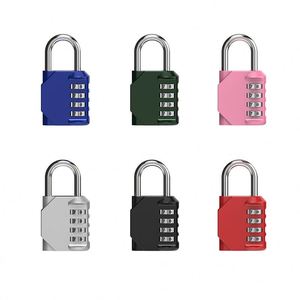 Juego de Candados de Seguridad Antirrobo Combinados para Gimnasio, Deportes, Escuela, Candado TSA de 4 Dígitos - Product Image 6