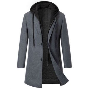 <span class=keywords><strong>Manteau</strong></span> d'hiver pour <span class=keywords><strong>homme</strong></span> NY Automne/Hiver 2026, <span class=keywords><strong>manteau</strong></span> en coton à <span class=keywords><strong>capuche</strong></span> épaisse, longueur moyenne, <span class=keywords><strong>manteau</strong></span> chaud - Product Image 5