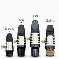 Ligature universelle en métal pour saxophone et clarinette, attache de bec pour saxophone alto, ténor, soprano, accessoires pour instruments à vent en bois