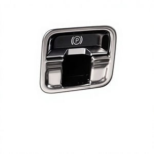 สำหรับเมอร์เซเดส เบนซ์ C200 GLC300L E300L EQE ฝาครอบตกแต่งเบรกจอดรถสแตนเลส - Product Image 1