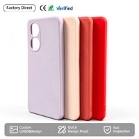 Étui de téléphone portable fin et souple personnalisé avec logo 1.2 ODM OEM UV pour OPPO A52 A72 A37 A16K Reno8 Reno8 Pro