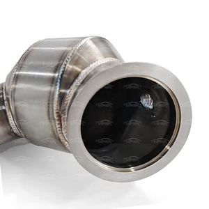 MPER pour <span class=keywords><strong>Mercedes</strong></span> E300 <span class=keywords><strong>E200</strong></span> W213 2.0T 2017-2022 Downpipe en acier inoxydable T304 pour conduite à droite, amélioration des performances sonores sportives - Product Image 5