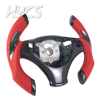Volant de voiture en fibre de carbone, volant sport, forme F1, adapté à BMW E90 E91 E92 E93 E88 E82 E87 E36 M3