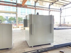 <span class=keywords><strong>Four</strong></span> de cuisson par lots à chauffage électrique, contrôlé par PLC, sur mesure Ailin, pour la polymérisation de revêtements en poudre sur roues, <span class=keywords><strong>jantes</strong></span> et pièces métalliques - Product Image 4