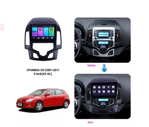 Cadre <span class=keywords><strong>de</strong></span> <span class=keywords><strong>tableau</strong></span> <span class=keywords><strong>de</strong></span> <span class=keywords><strong>bord</strong></span> <span class=keywords><strong>de</strong></span> voiture 9 pouces pour <span class=keywords><strong>Hyundai</strong></span> 2009 <span class=keywords><strong>I30</strong></span> Auto Ac cadre Cd garniture Kit d'installation voiture Dvd Fascia panneau cadre - Product Image 3