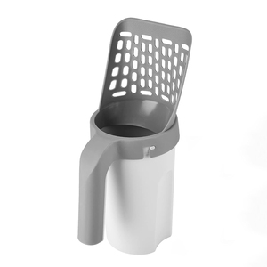 Katzenstreuschaufel und Katzentoiletten-Müllbeutel-Kombinationsset, Zerlegbar, Reinigungsschaufel für Katzenstreu - Product Image 1