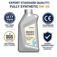 Aceite de Motor Híbrido Sintético API SP 0W-20 para Vehículos HEV, PHEV y EREV, 1L