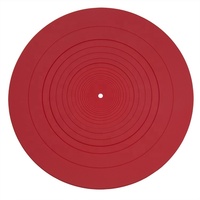 Rubber Silicone Lp Slipmats Turntable Dj Music slip Mat pour 12 "Vinyl Records