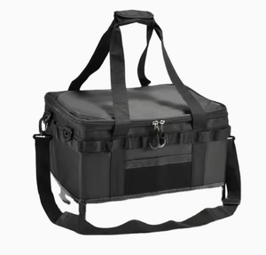 Borsa da Picnic Pieghevole con Divisori, Contenitore Portatile per Attrezzi da Esterno e Multi-Tasca per Utensili da Campeggio per Gite - Product Image 1