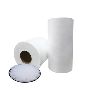 Rouleau de tissu non tissé en polypropylène 100% absorbant, doux, 13g 15g, largeur 140mm, avec motif à pois, <span class=keywords><strong>pour</strong></span> couches <span class=keywords><strong>pour</strong></span> bébés - Product Image 2