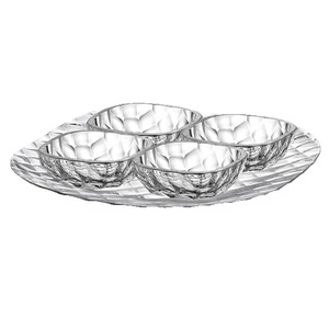 Bohemia Crystal Fruit <b>Tray</b> <b>Large</b> Size Lead Free For Home Serving - Product Image 5
