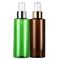 Flacon pulvérisateur en plastique PET populaire pour cosmétiques, 30ml, 60ml, 100ml, 150ml, 250ml, ambre, vert, bleu, noir, pour parfum et tonique