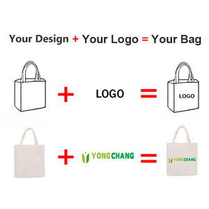 Promotional Carry Long Handle <b>Medium</b> <b>Size</b> Shoulder Strap Customer Design Shopping Tote 100% Cotton <b>Bag</b> with Logo - Product Image 4