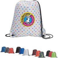 Pochette légère en nylon avec fermeture à cordon pour l'impression personnalisée en gros, les articles divers pour événements, la vente au détail et l'emballage