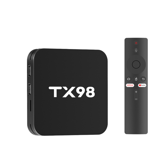 TX98 Set Top Box Smart Android 13 H313 Processor 4K 2.4g Wifi and BT5.0 Tv Box Android Set-top Box Tvbox
