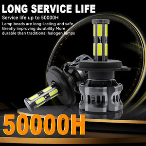 ไฟหน้ารถ H4 12ด้าน LED ไฟหน้ารถ360องศา H3 H1 H7 H4 H11 9005 9006 880 881หลอดไฟ LED ไฟหน้ารถ - Product Image 6