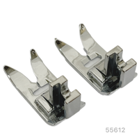 Pièces et accessoires pour machines à coudre de fabricant taïwanais, très demandés : Pied de point satiné à tige basse pour usage domestique, en fer, 1.5