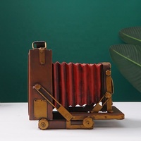 Takara — caméra rétro 3D de collection, décoration murale, Vintage, appareil photo en métal artisanal fait à la main, pour décoration de bureau