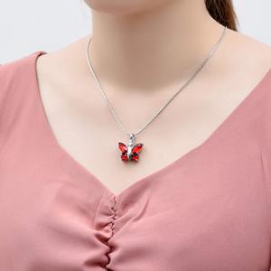 Perhiasan Kremasi Kupu-Kupu untuk Abu - Kalung Urn untuk Abu untuk Wanita - Liontin Kenang-kenangan Abu Perhiasan Memorial Hadiah - Product Image 6