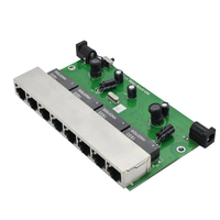 RPOE 스위치 10/100/1000M 기가비트 리버스 POE 이더넷 스위치 8 포트 기가비트 48V 이더넷 섬유 스위치 poe CCTV