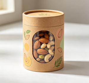 Recipiente de Papel Sellado a Prueba de Humedad Personalizado para Alimentos Secos, Nueces, Café y Té - Product Image 3