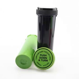 ขวดพลาสติกใส่ยาแบบมีฝาปิดกลับด้านได้ 40DR พร้อมโลโก้สั่งทำ - Product Image 2