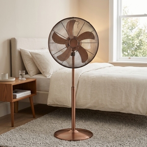 Günstiger Digitaler Metall-Turmventilator mit Fernbedienung Geräuscharm <span class=keywords><strong>3D</strong></span>-Modell - Für Haushalt & Außenbereich - Product Image 5