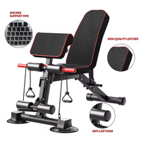 Équipement de gymnastique à domicile, vente en gros, banc d'haltérophilie réglable multi-angles pliable