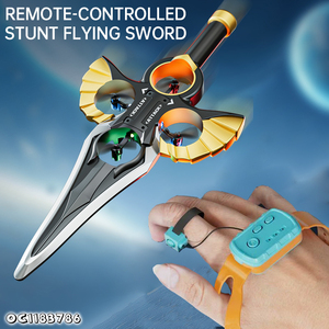 बच्चों के लिए फोम रोटेशन स्टंट इशारे रिमोट नियंत्रित फ्लाइंग तलवार ड्रोन खिलौना - Product Image 2
