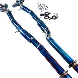 Système d'échappement Catback en alliage de titane avec soupape, compatible OEM pour Infiniti Q50, Q50S, Q60, Q60S, Q70 3.0T 3.7L - Product Image 5