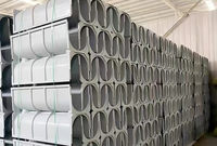 Caniveau de drainage en U en PRV (Polymère Renforcé de Fibres) haute résistance, moulé en résine composite de fibre de verre, surface lisse, pour la découpe et le pliage, pour routes RUNLIN