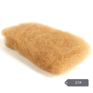 Groothandel <span class=keywords><strong>Afro</strong></span> <span class=keywords><strong>Kinky</strong></span> Bulk Menselijk Haar 1Pc 10 "Tot 22" Voor Vlechten Dreadlock 50G Haar Extenties Natuurlijke Kleur Braziliaans Menselijk Haar - Product Image 3