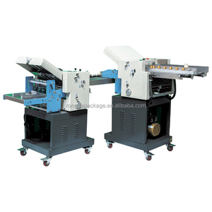 Otomatik kağıt levha kağıt katlama makinesi broşür katlama makinesi paneli akordeon kat yarım çapraz Z kat - Product Image 1