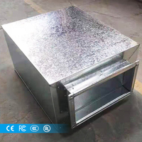 Usine directe personnalisé silencieux ventilateur conduit tuyau ZP100 silencieux système HVAC conduit d'air silencieux Ventilation ventilateur pièces