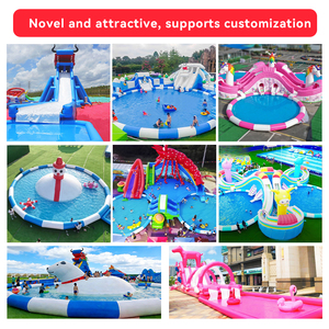 Nouvelle aire de jeux <span class=keywords><strong>aquatique</strong></span> gonflable sur le thème du panda avec toboggan, <span class=keywords><strong>grande</strong></span> piscine hors sol en PVC, <span class=keywords><strong>parc</strong></span> <span class=keywords><strong>aquatique</strong></span> pour enfants pour <span class=keywords><strong>la</strong></span> maternelle - Product Image 5