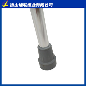 Bastón telescópico de aleación de aluminio con punta de goma ajustable en altura para personas mayores, soporte para senderismo - Product Image 5