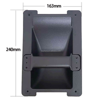 Accessoires pour enceintes professionnelles, poignée spécifique pour scène, boîte inférieure en plastique, barre horizontale en aluminium 240 * 163 mm
