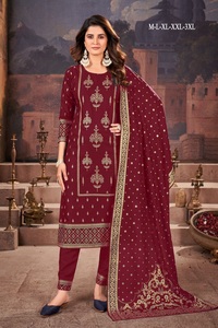 Nouvelle tenue Kurti pantalon dupatta en rayonne imprimée par des designers, 3 pièces, pour le bureau et les occasions décontractées, à prix abordable - Product Image 4