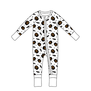 Qingli OEM – Combinaisons bébé en bambou à fermeture éclair bidirectionnelle, sans MOQ, personnalisables, pour Halloween, sans droits de douane - Product Image 4