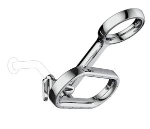 Vòi Hoa Sen Cầm Tay Phòng Tắm 1 Chức Năng Vòi Hoa Sen Dạng Bánh Rán Bằng Nhựa ABS Áp Lực Cao Để Tắm - Product Image 3