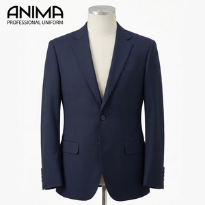 Traje de Hombre ANIMA de Estilo Italiano Moderno, Alta Densidad, Resistente a las Arrugas, Transpirable, para Novio, Boda, Esmoquin, Fabricante OEM - Product Image 1
