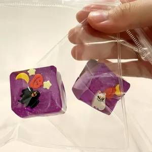Factory Directly <b>Cat</b> Paw Halloween <b>Squishy</b> Toy Christmas Soft Squeeze Toy Stress Relief Fidget Toy for Party Favor - Product Image 6
