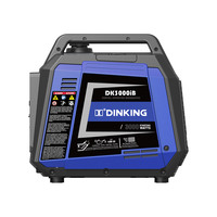 Dinking Power alimenté au gaz démarrage à rappel électrique démarrage silencieux Type Ohv moteur 3.2KW 3.5KW générateur onduleur pour le camping