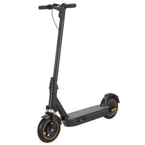 Patinete eléctrico de dos ruedas de larga duración, motor de tambor con asiento, 10 pulgadas, de larga distancia, competitivo