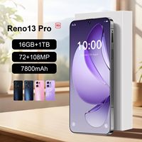 Teléfono Inteligente Reno13 Pro, Batería de Larga Duración de 7800mAh, Pantalla de 7.3 Pulgadas, 16GB+1TB, Reconocimiento Facial, Doble SIM, GPS para Capturar y Navegar