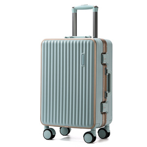 Aluminum <b>Frame</b> Carry-On Suitcase 26-Inch Silent Lock Universal Wheels <b>Large</b> Capacity Trolley Case Leisure Travel - Product Image 4